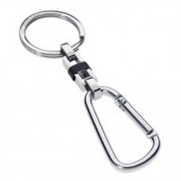 Keychain Rosso Amante Man in Steel UPC39ZG - UPC39ZG